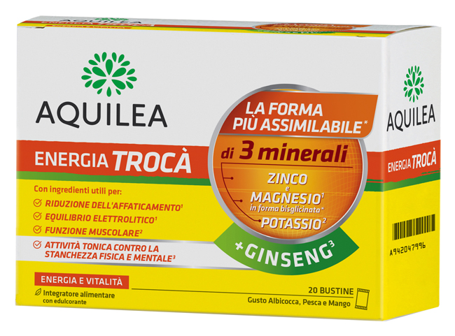 AQUILEA ENERGIA TROCA'+GINSENG 20 BUSTINE - farmacialombardia.it