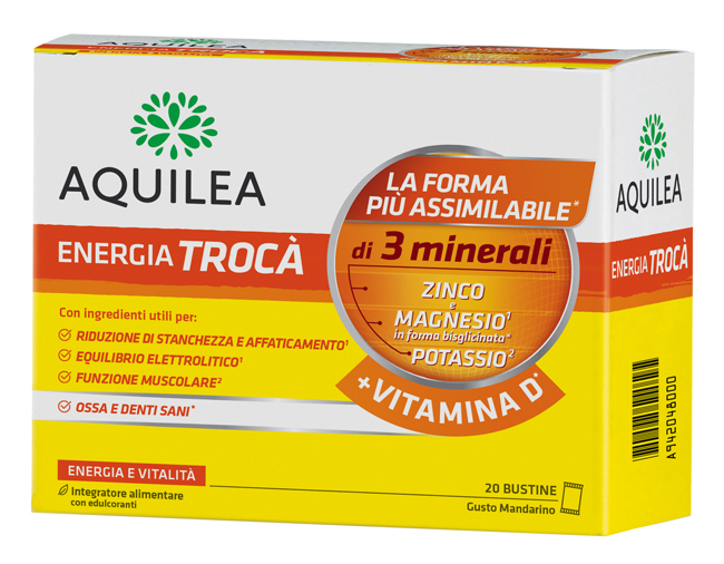 AQUILEA ENERGIA TROCA'+VIT D 20 BUSTINE - farmacialombardia.it