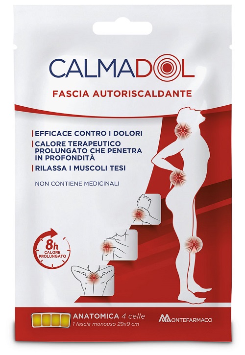 CALMADOL FASCIA AUTORISCALDANTE LOMBARE 1 PEZZO - farmacialombardia.it