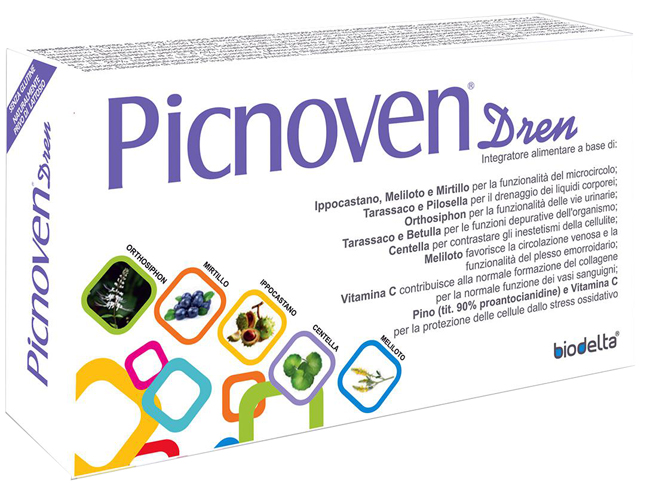 PICNOVEN DREN 50 COMPRESSE 31 G - farmacialombardia.it