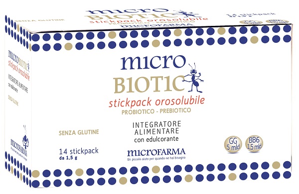 MICROBIOTIC STICK PACK 14 BUSTINE - farmacialombardia.it