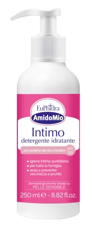 EUPHIDRA AMIDOMIO INTIMO DETERGENTE IDRATANTE 250 ML - farmacialombardia.it