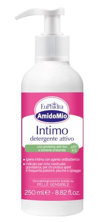 EUPHIDRA AMIDOMIO INTIMO DETERGENTE ATTIVO 250 ML - farmacialombardia.it