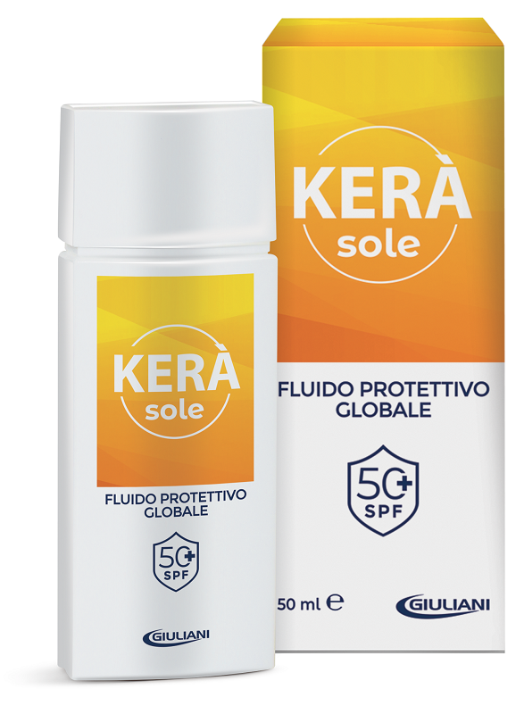 KERA' SOLE FLUIDO PROTETTIVO GLOBALE SPF 50+ 50 ML - farmacialombardia.it