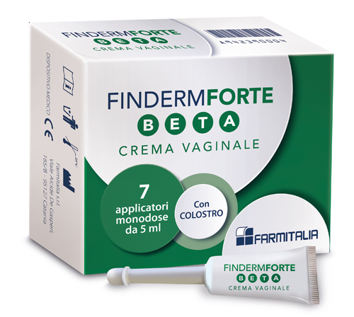 FINDERM FORTE BETA CREMA VAGINALE 7 APPLICATORI MONOUSO 5 G - farmacialombardia.it