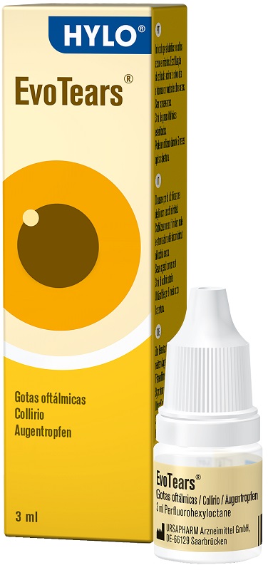 EVOTEARS COLLIRIO PER SECCHEZZA OCULARE 3 ML - farmacialombardia.it