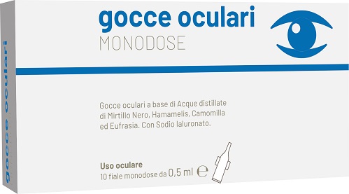 GOCCE OCULARI 10 FLACONCINI MONODOSE - farmacialombardia.it