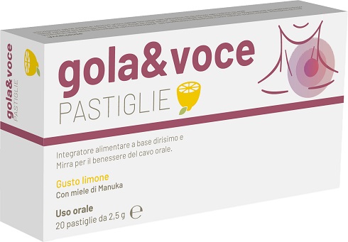 GOLA&VOCE PASTIGLIE LIMONE E MIELE 50 G - farmacialombardia.it