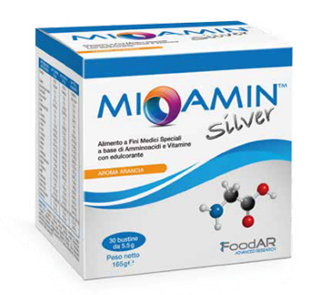 MIOAMIN SILVER 30 BUSTINE 5,5 G AROMA ARANCIA - farmacialombardia.it
