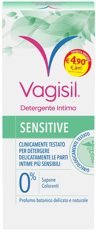 VAGISIL DETERGENTE SENSITIVE 250 ML - farmacialombardia.it