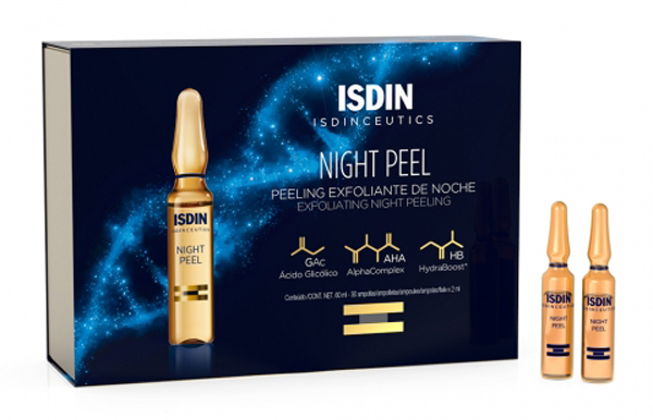 ISDINCEUTICS NIGHT PEEL 10 FIALE 2 ML - farmacialombardia.it