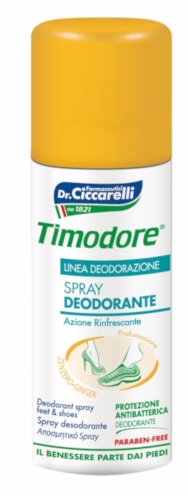 TIMODORE SPRAY DEODORANTE ALLO ZENZERO 150 ML - farmacialombardia.it