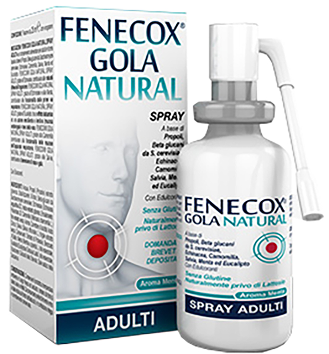 FENECOX GOLA NATURAL SPRAY ADULTI 25 ML - farmacialombardia.it