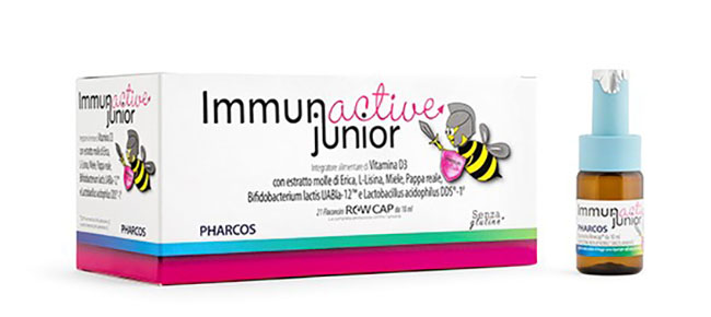 IMMUNACTIVE JUNIOR PHARCOS 21 FIALE 10 ML - farmacialombardia.it