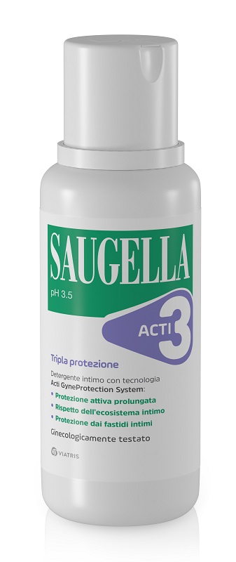 SAUGELLA ACTI3 DETERGENTE INTIMO 250 ML - farmacialombardia.it