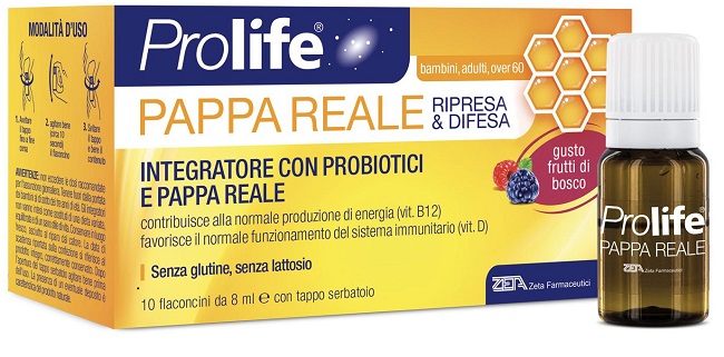 PROLIFE PAPPA REALE 10 FLACONI DA 8 ML - farmacialombardia.it