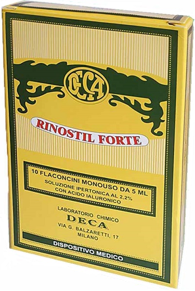 RINOSTIL FORTE SOLUZIONE IPERTONICA 10 FLACONCINI MONOUSO DA 5 ML - farmacialombardia.it