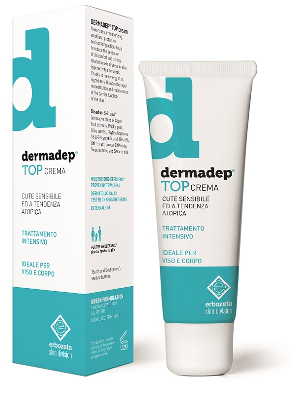 DERMADEP TOP CREMA CUTE SENSIBILE E A TENDENZA ATOPICA TRATTAMENTO INTENSIVO 50 ML - farmacialombardia.it
