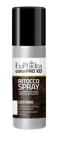EUPHIDRA COLORPRO XD TINTURA RITOCCO SPRAY CAPELLI CASTANO 75 ML - farmacialombardia.it