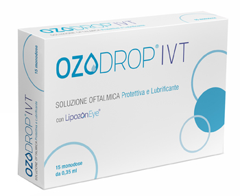 OZODROP IVT SOLUZIONE OFTALMICA BASE DI OLIO OZONIZZATO IN FOSFOLIPIDI 15 FLACONCINI MONODOSE DA 0,35 ML - farmacialombardia.it