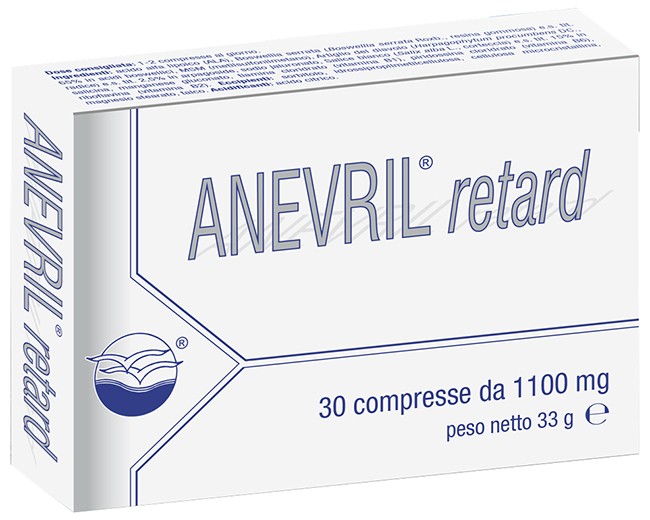 ANEVRIL RETARD 30 COMPRESSE - farmacialombardia.it