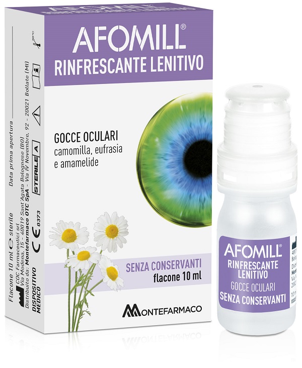 AFOMILL RINFRESCANTE SENZA CONSERVANTI 10 ML - farmacialombardia.it