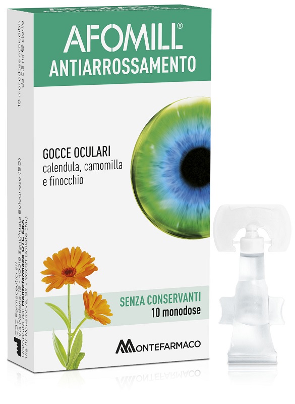 AFOMILL ANTIARROSSAMENTO SENZA CONSERVANTI 10 FIALE DA 0,5 ML - farmacialombardia.it