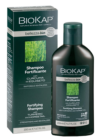 BIOKAP BELLEZZA BIO SHAMPOO FORTIFICANTE COSMOS ECOCERT 200 ML BIOSLINE - farmacialombardia.it