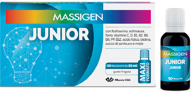 MASSIGEN JUNIOR 10 FLACONI DA 25 ML - farmacialombardia.it