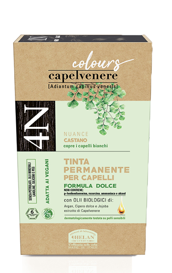 CAPELVENERE COLOURS TINTA CAPELLI 4N CASTANO - farmacialombardia.it
