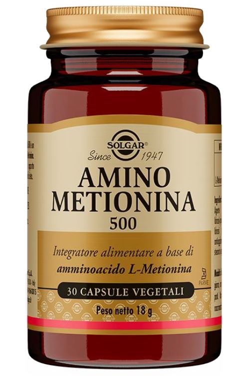 AMINO METIONINA 500 30 CAPSULE VEGETALI - farmacialombardia.it
