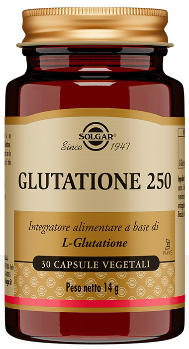 GLUTATIONE 250 30 CAPSULE VEGETALI - farmacialombardia.it