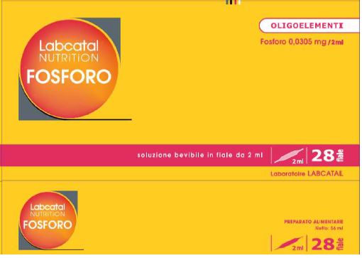 LABCATAL NUTRITION FOSFORO 28 FIALE X 2 ML - farmacialombardia.it