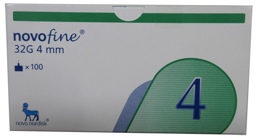 AGO NOVOFINE PLUS GAUGE 32 4 MM 100 PEZZI - farmacialombardia.it