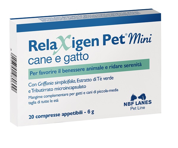 RELAXIGEN PET MINI BLISTER 20 COMPRESSE - farmacialombardia.it