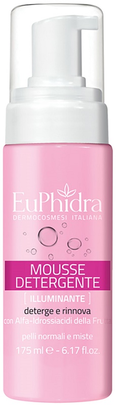 EUPHIDRA MOUSSE DETERGENTE ILLUMINANTE 175 ML - farmacialombardia.it