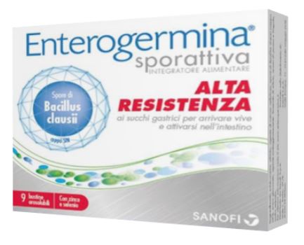 ENTEROGERMINA SPORATTIVA 9 BUSTINE ORODISPERSIBILI - farmacialombardia.it