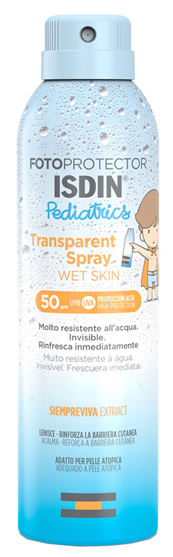 FOTOPROTECTOR PED TRASPARENT SPRAT SPF50 250 ML - farmacialombardia.it