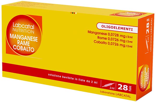 LABCATAL NUTRITION MANGANESE RAME E COBALTO 28 FIALE - farmacialombardia.it