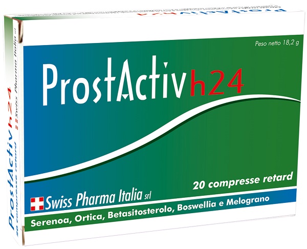 PROSTACTIV H24 20 COMPRESSE RETARD - farmacialombardia.it