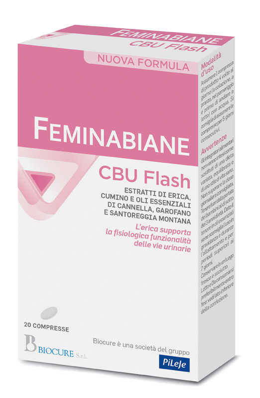 FEMINABIANE CBU FLASH 20 COMPRESSE NUOVA FORMULA - farmacialombardia.it