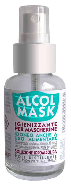 ALCOL MASK 50 ML IGIENIZZANTE MASCHERINE - farmacialombardia.it
