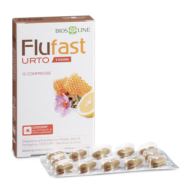 APIX PROPOLI FLUFAST URTO 3 GIORNI 12 COMPRESSE BIOSLINE - farmacialombardia.it