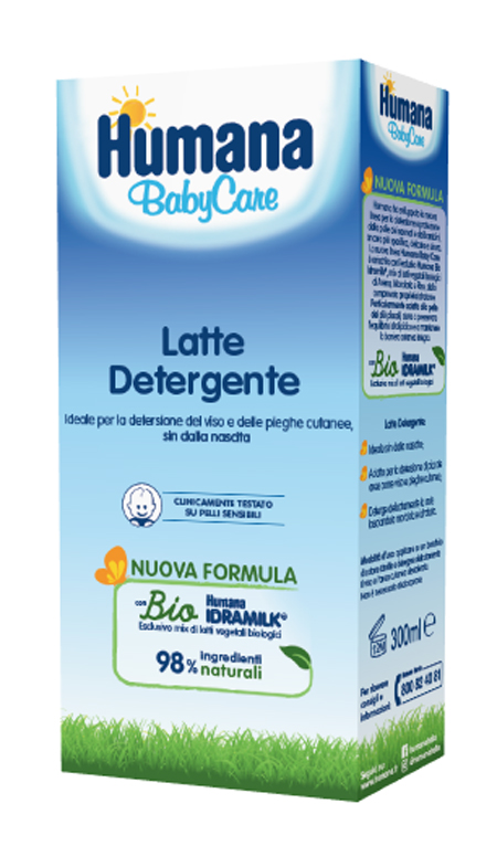HUMANA BABY CARE LATTE DETERGENTE 300 ML - farmacialombardia.it