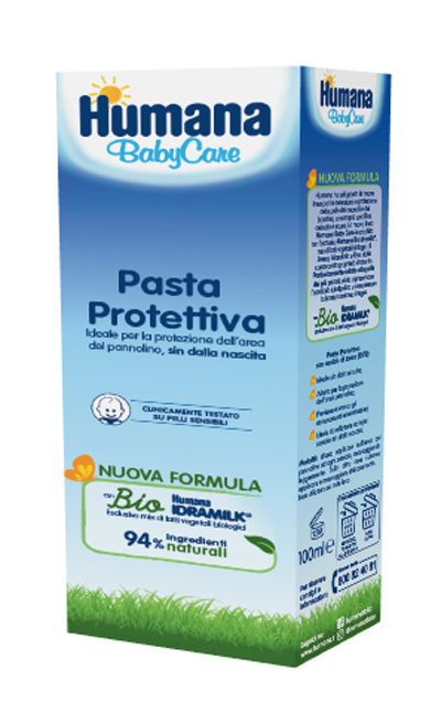 HUMANA BABY CARE PASTA TUBO 100 ML - farmacialombardia.it