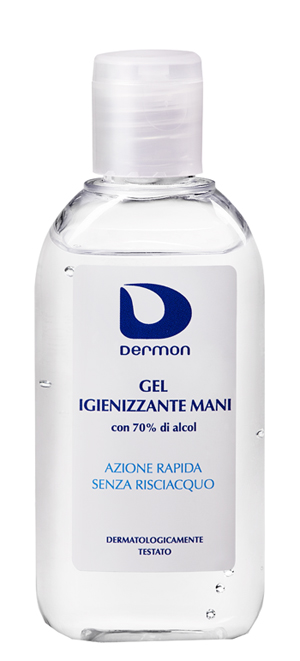 DERMON GEL IGIENIZZANTE MANI 100 ML 70% ALCOOL - farmacialombardia.it