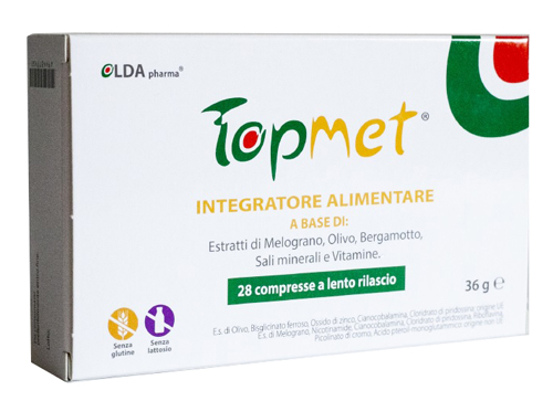 TOPMET 28 COMPRESSE A LENTO RILASCIO - farmacialombardia.it