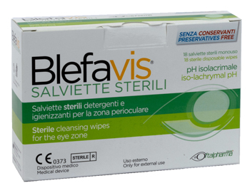 BLEFAVIS SALVIETTE STERILI 18 PEZZI - farmacialombardia.it
