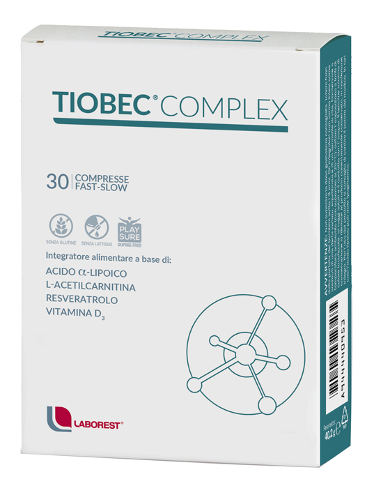 TIOBEC COMPLEX 30 COMPRESSE FAST SLOW - farmacialombardia.it