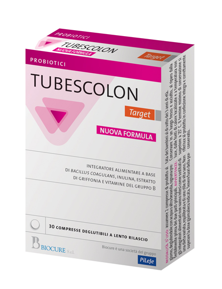 TUBESCOLON TARGET 30 COMPRESSE NUOVA FORMULA - farmacialombardia.it
